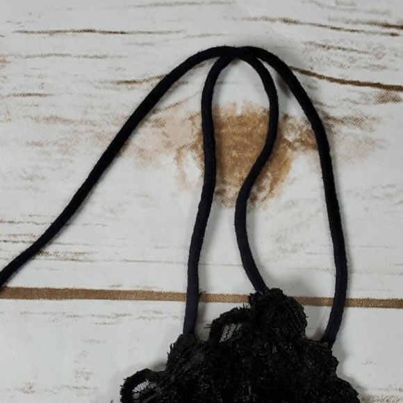 Free People | Celine Black Velvet Lace Bralette - Picture 11 of 16